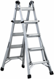 17 Foot Aluminum Multipurpose Ladder, Type IA, 300 lb Load Capacity