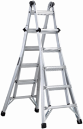 22 Foot Aluminum Multipurpose Ladder, Type IA, 300 lb Capacity