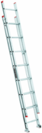 16 Foot Aluminum Extension Ladder, Type III, 200 lb Load Capacity