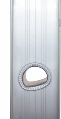 16 Foot Aluminum Extension Ladder, Type III, 200 lb Capacity
