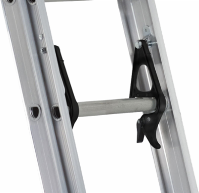 16 Foot Aluminum Extension Ladder, Type III, 200 lb Capacity