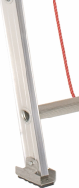 24 Foot Aluminum Extension Ladder, Type III, 200 lb Capacity