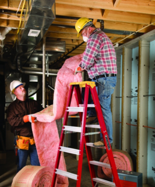 6-Foot Fiberglass Step Ladder, Type IA, 300 lbs Load Capacity