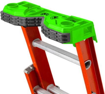 24-Foot Fiberglass Extension Ladder, Type IA, 300 lb Load Capacity