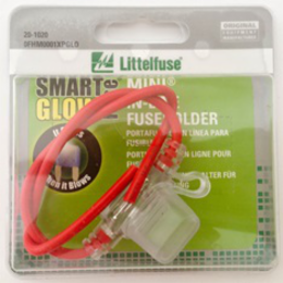 MINI FHM Series Fuseholder, 20 Amp, 4 Inch Wire Leads