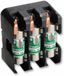 LFJ Series Fuse Block, 60 Amp, Class J, 600 VAC, DIN Rail Mount