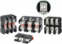 Class T Fuse Block 600VAC 30A DIN Rail Mount