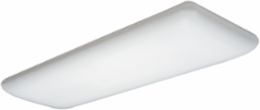 Litepuff 4 Foot Linear Fluorescent Fixture, 4 Lamps, 128W, Surface Mount