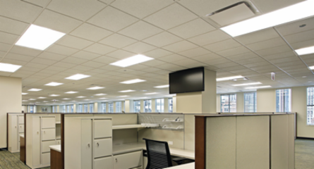2x2 LED Troffer, 23.75 Inch x 23.75 Inch, 120-277 V