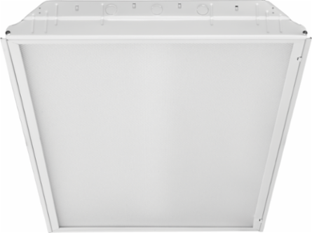 2x4 LED Troffer Light, 120-277V, Recessed Mount, White