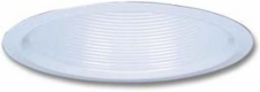 5 Inch Matte White Recessed Trim, Aluminum, 1 Lamp