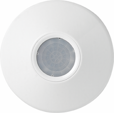 Ceiling Mount Sensor, 360° Coverage, 4.5 Inch x 2.5 Inch, Dimmable, Indoor