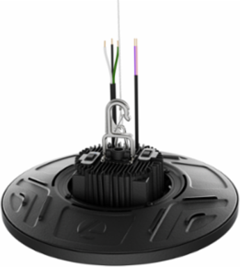 gh Bay LED Light 194W 120-347V Round Dimmable