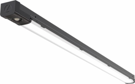 LED Contractor Single Striplight, 48IN, Switchable Lumens - 3000LM, 4000LM and 5000LM, 120-347V, Switchable CCT- 3500K, 4000K and 5000K, 80 color rendering index