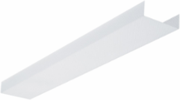 4FT Narrow Wrap Acrylic Diffuser Fixture, Clear Color