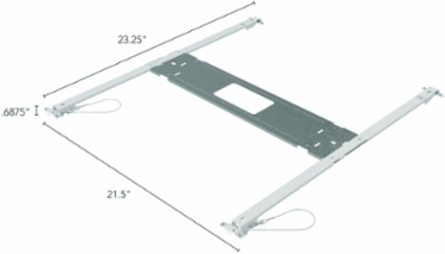 Ceiling Mount Kit for 2 ft. x 2 ft. & 2 ft. x 4 ft. Panels