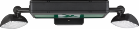 LED Running Man Combo, 90 Lumens, 120/347V, Surface Mount, Thermoplastic