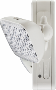 LED Running Man Combo, 90 Lumens, 120/347V, Surface Mount, Thermoplastic