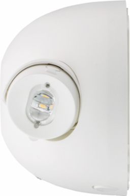 Dual LED Fixture, 2 Lamps, 120/347 V, White
