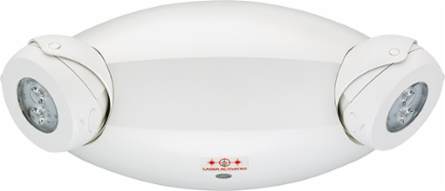 Emergency Lighting Unit, 2 Lamps, 13.37x3.7x6.93 Inch, 640 Lumens