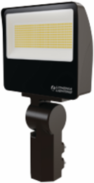 ESXF3, Adjustable light output, Switchable CCT- 3000K, 4000K, and 5000K, 120-347V, YS, Dark bronze finish