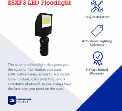 All-in-One Floodlight 100W 8500-14000 Lumens 16.07 Inch