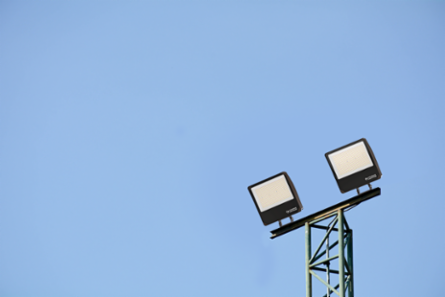 LED Floodlight, 30000-50000 LM, 120-347V, Bronze