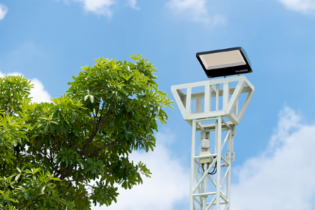 LED Floodlight, 30000-50000 LM, 120-347V, Bronze