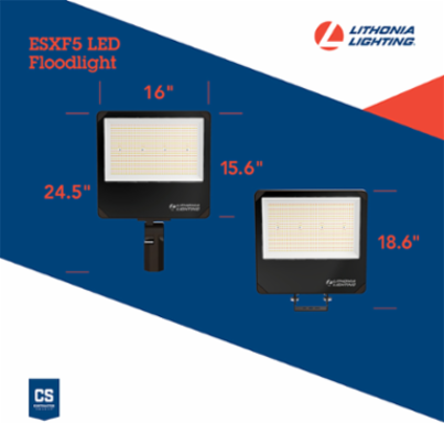 LED Floodlight, 30000-50000 LM, 120-347V, Bronze