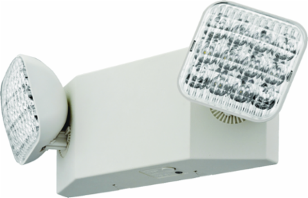 LED Emergency Light, Dual Lamp, 10.125 Inch Length, 2W, 120-277V