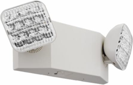 LED Emergency Light, Dual Lamp, 10.125 Inch Length, 2W, 120-277V