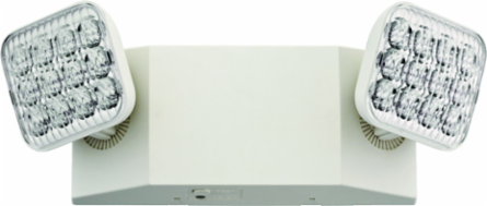 LED Emergency Light, Dual Lamp, 10.125 Inch Length, 2W, 120-277V