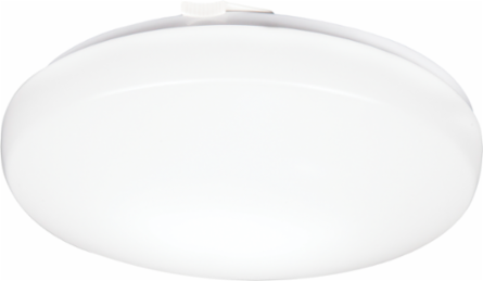 Low Profile LED Flush Mount, 3-1/8 Inch Height, 24W, Matte White