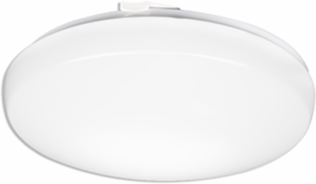 Low Profile LED Flush Mount, 3-1/8 Inch Height, 24W, Matte White