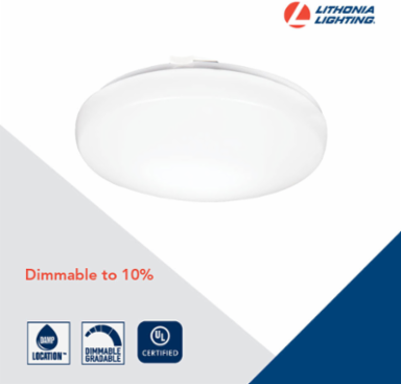 Low Profile LED Flush Mount 3-1/8 Inch x 13-11/16 Inch 24W