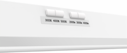 LED Wraparound Light Fixture 47-4/5 Inch x 5-1/2 Inch, 42W, 120V