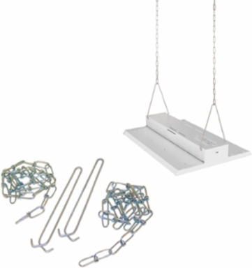 Chain Hanger Set, 36 Inch, Maximum Load 40 lbs, Indoor Mounting Kit