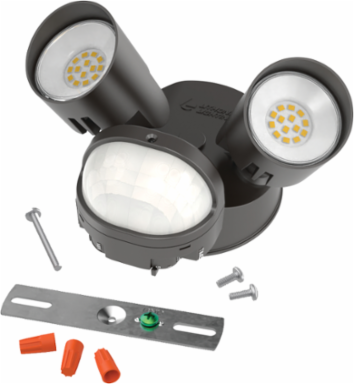 Floodlight, 25 W, 4000 K, 2 Lamps, 2700 Lumens