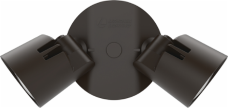 Floodlight, 25 W, 4000 K, 2 Lamps, 2700 Lumens