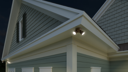 LED Floodlight, 2700 Lumens, 25 Watt, 4.4 x 7.56 Inch