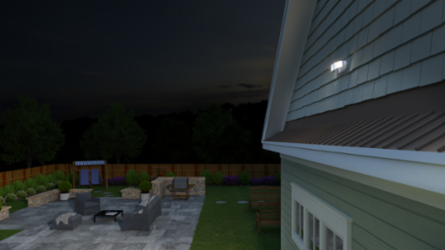 LED Floodlight, 2700 Lumens, 25 Watt, 4.4 x 7.56 Inch