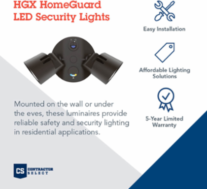 Floodlight 25W 1750-2700 Lumens Bronze
