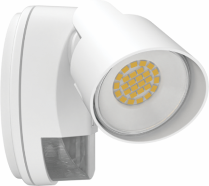SWW2 120 PE WH Floodlight 4.4x7.56x4.25 Inch, 25W, 1750-2700 LM