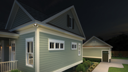 LED Floodlight 1750-2700 Lumens, 26W, Bronze