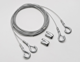 60 Inch Mounting Aircraft Cable, Made in USA