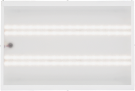High Bay LED Light, 12,000 Lumens, Dimmable, 4-27 Inch Depth