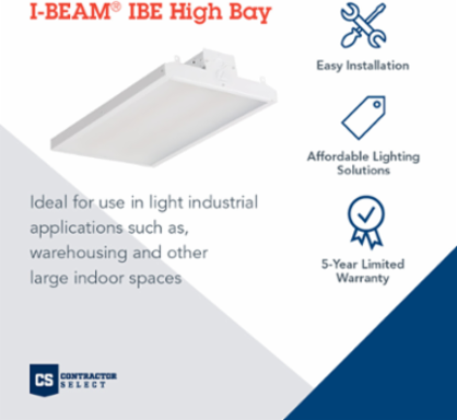High Bay LED Fixture, 22,000 Lumens, Dimmable, 166 Watts