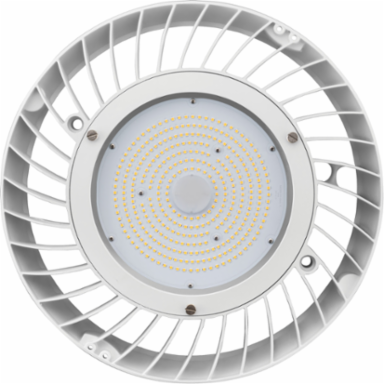 HVOLT High Bay LED Light 135W 18000 Lumens 5000K White Round