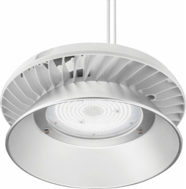HVOLT LED High Bay Light 185W 24000 Lumens 15.75 Inch Round