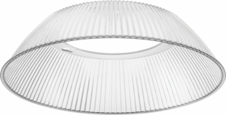 Clear Polycarbonate Round Reflector, Made in China